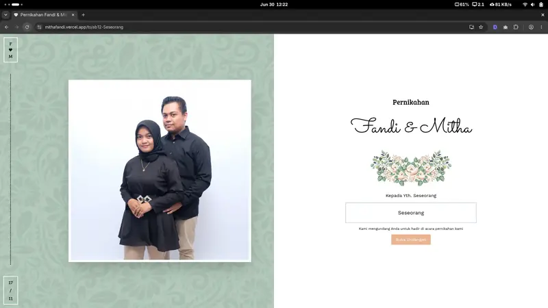 Wedding Invitation